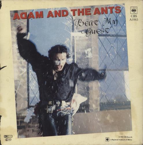 Adam & The Ants Stand & Deliver - Poster Sleeve UK 7